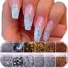 Glitter Poeder Nail Art Set - 12 Stuks - Goud / Zilver / Brons - Nagel Decoratie Strass 1 Glitter Poeder Nail Art Set - 12 Stuks - Goud / Zilver / Brons - Nagel Decoratie Strass -Modecosmetica Winkel 1196x1200 8