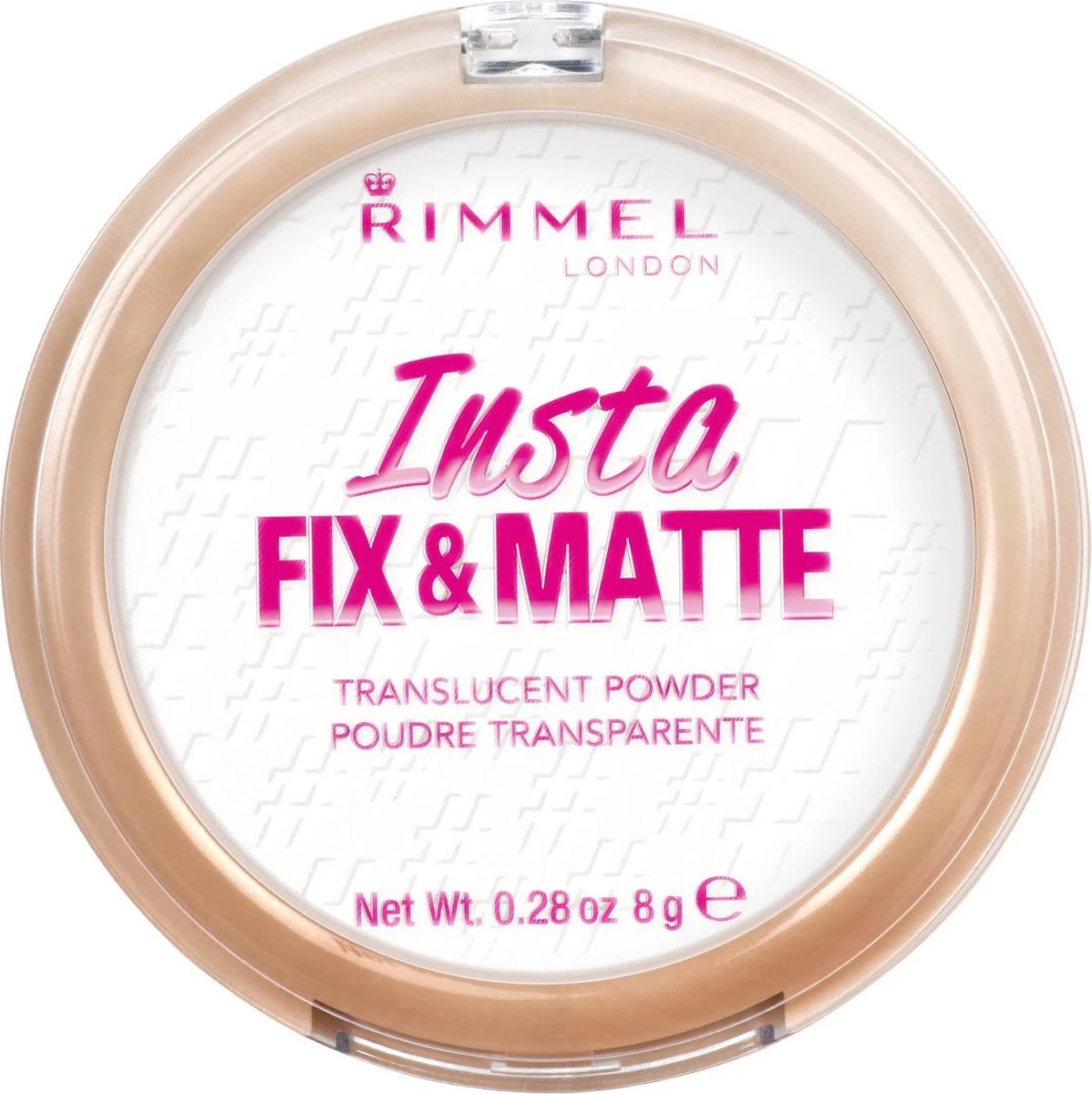 Rimmel London Insta Fix & Matte Make-uppoeder - 01 Clear 14 Rimmel London Insta Fix & Matte Make-uppoeder - 01 Clear - Image 12