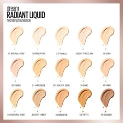 Maybelline Dream Radiant Liquid - 054 Toffee - Foundation Geschikt Voor De Droge Huid Met Hyaluronzuur - 30 Ml 29 Maybelline Dream Radiant Liquid - 054 Toffee - Foundation Geschikt Voor De Droge Huid Met Hyaluronzuur - 30 Ml -Modecosmetica Winkel 1199x1200 8