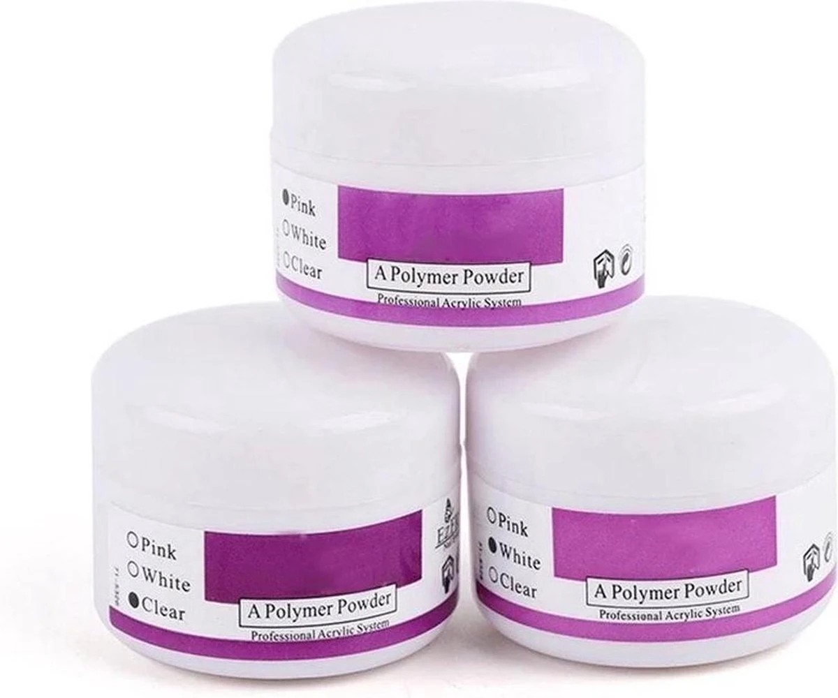 LOUZIR Acrylnagels Starterspakket- 42 Kleuren Acryl Poeders- Nagelgel- Glitters - Cadeautip 6 LOUZIR Acrylnagels Starterspakket- 42 Kleuren Acryl Poeders- Nagelgel- Glitters - Cadeautip - Image 4