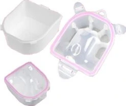 Manicurebowl - Dubbelwandig - Aceton Bestendig - Voor Het Afweken Van Gellak, Gel Polish, Nagellak -Modecosmetica Winkel 1200x1005