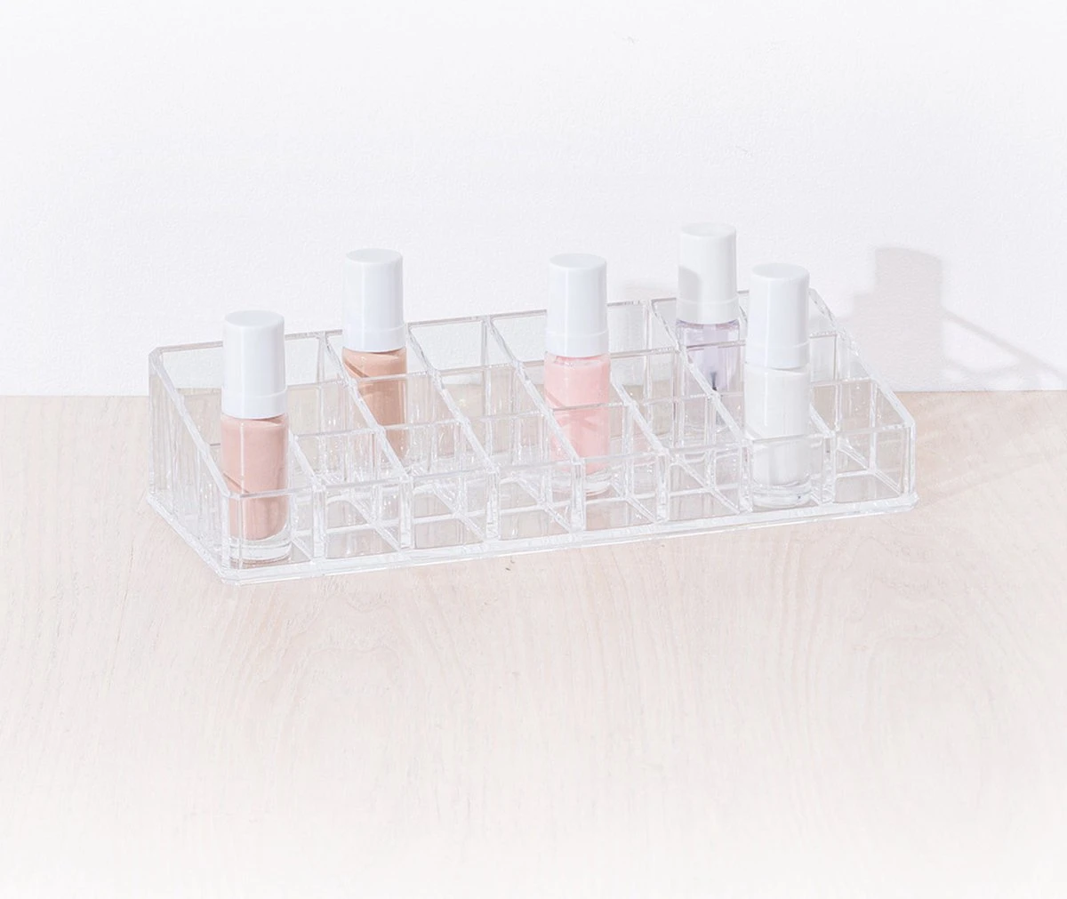 Five® Lipstick Houder 24-vaks - Transparant - Sorteervakken 4 Five® Lipstick Houder 24-vaks - Transparant - Sorteervakken - Image 2