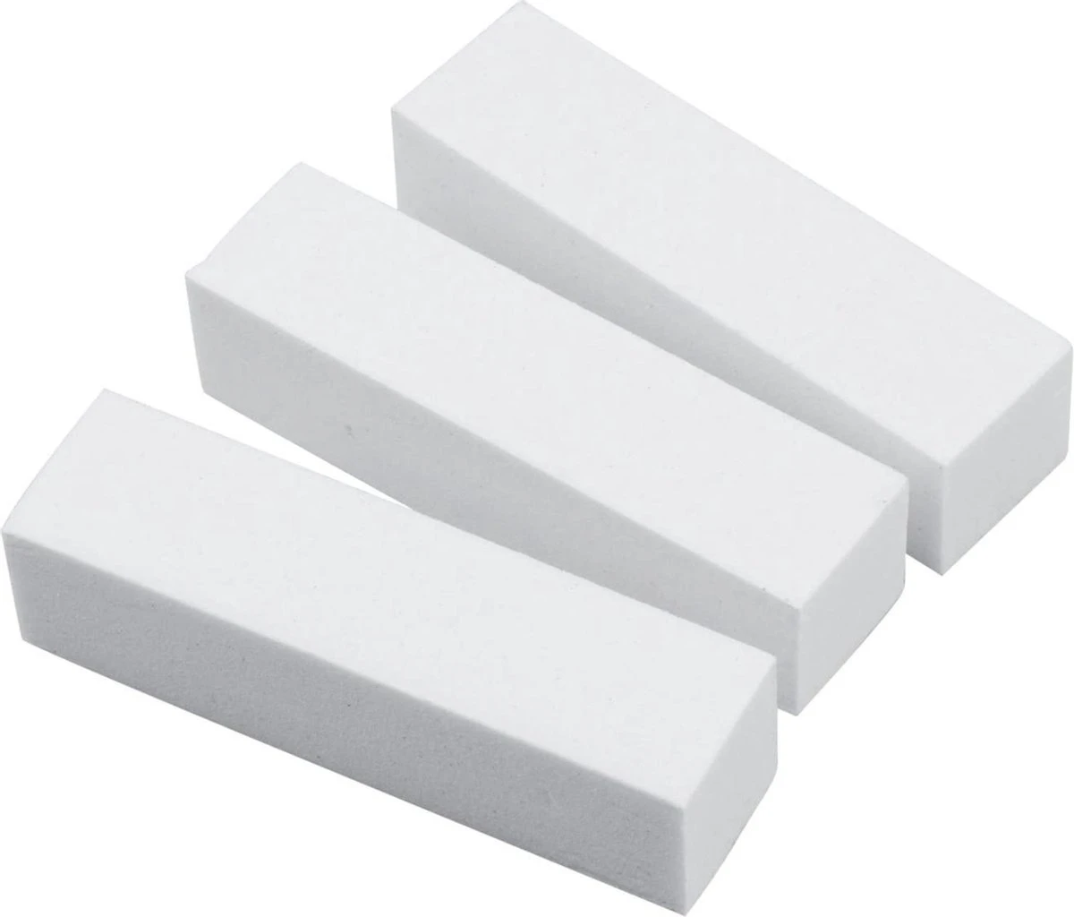 GUAPÀ - Nagelvijl / Blokvijl Wit - Nagel Voorbereiding & Polijsten - High Quality - 3 Stuks 3 GUAPÀ - Nagelvijl / Blokvijl Wit - Nagel Voorbereiding & Polijsten - High Quality - 3 Stuks