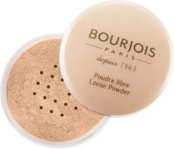Bourjois Loose Powder Gezichtspoeder - 01 Peach 11 Bourjois Loose Powder Gezichtspoeder - 01 Peach -Modecosmetica Winkel 1200x1025
