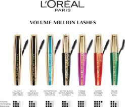 L’Oréal Paris - Volume Million Lashes - Zwart - Volume Mascara - 10.7 Ml -Modecosmetica Winkel 1200x1032 2