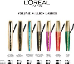 L’Oréal Paris Volume Million Lashes Mascara - Bruin -Modecosmetica Winkel 1200x1033 4