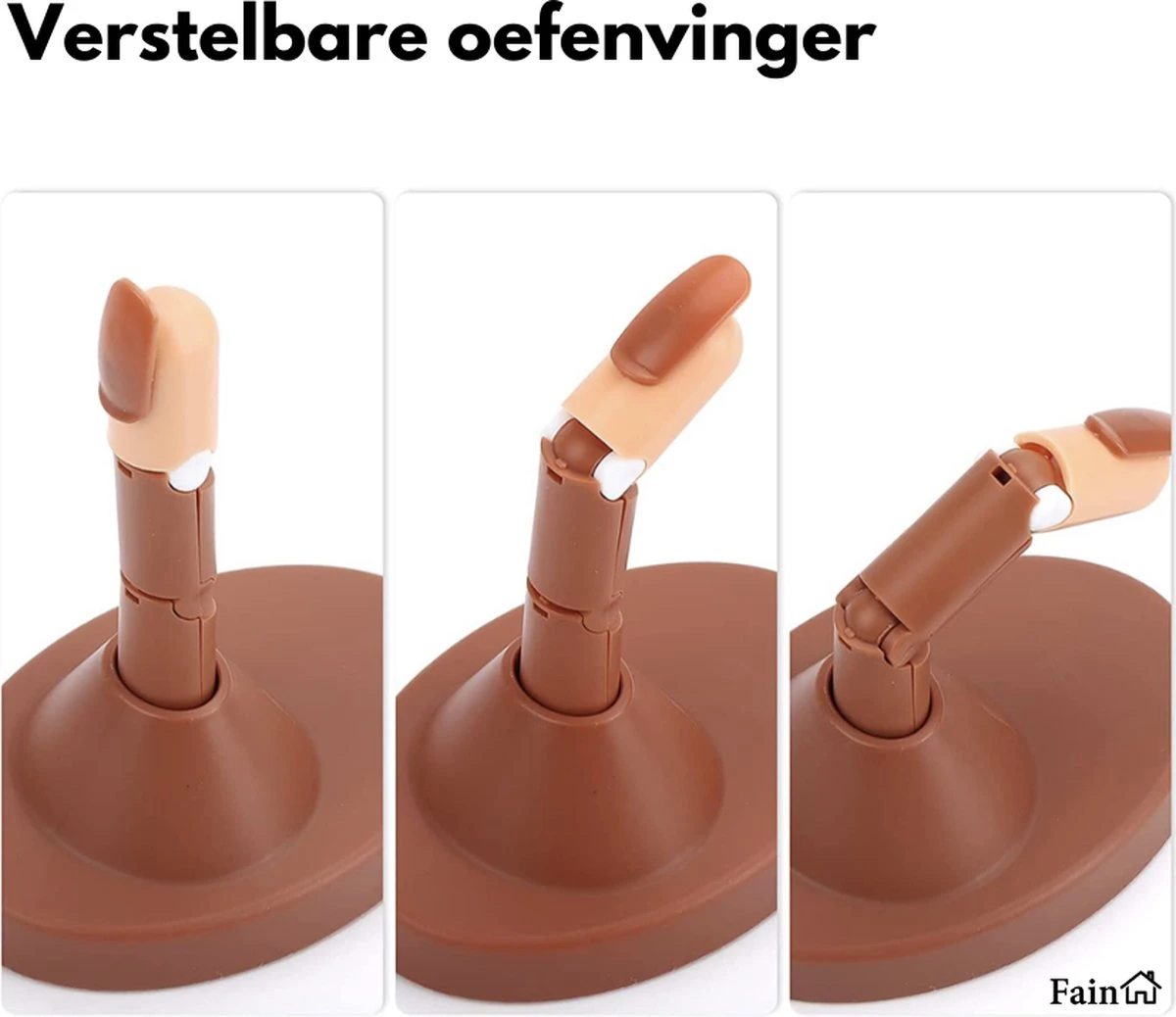 Oefenhand Voor Nagels – Nail Trainer Vinger – All-in-1 Set – Incl. 80 Kunstnagels – Nail Art – Nagel Set – Nail Trainer Hand 12 Oefenhand Voor Nagels – Nail Trainer Vinger – All-in-1 Set – Incl. 80 Kunstnagels – Nail Art – Nagel Set – Nail Trainer Hand - Image 10