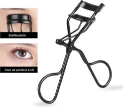 Merkloos Allsa - Wimperkruller Mat Zwart - Inclusief 4 Siliconen Pads - Wimperlifting - RVS -Modecosmetica Winkel 1200x1038 4