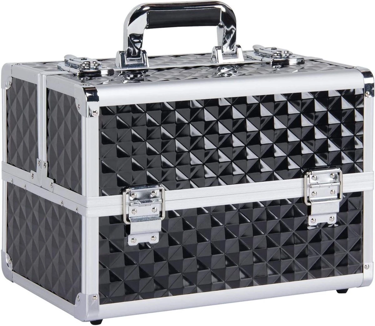 Make-upkoffer, Kapperskoffer, Cosmeticakoffer, Lege Nagelkoffer, Multikoffer, Afsluitbaar Voor Nageldesign/massageolie/fotoapparatuur, 34,7 X 22,2 X 25 Cm HMTM-YAHEE-411176 8 Make-upkoffer, Kapperskoffer, Cosmeticakoffer, Lege Nagelkoffer, Multikoffer, Afsluitbaar Voor Nageldesign/massageolie/fotoapparatuur, 34,7 X 22,2 X 25 Cm HMTM-YAHEE-411176 - Image 6