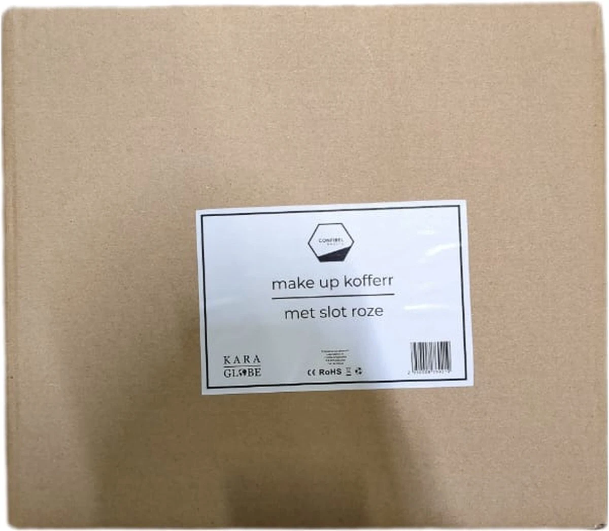 Confibel Cosmetica Koffer - Make Up Koffer Uitklapbaar - 5 Opbergbakken Make-up Koffer - Beautycase/Visagiekoffer /Cosmeticakoffer /Beautycase/ Nagelstylistekoffer - Roze 12 Confibel Cosmetica Koffer - Make Up Koffer Uitklapbaar - 5 Opbergbakken Make-up Koffer - Beautycase/Visagiekoffer /Cosmeticakoffer /Beautycase/ Nagelstylistekoffer - Roze - Image 10