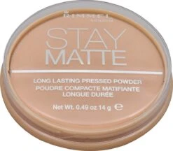 Rimmel London Stay Matte Pressed Powder - 001 Transparent - Powder -Modecosmetica Winkel 1200x1049 2