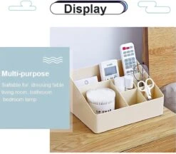 Merkloos Make-Up Organizer - Opbergdoos - Cosmetica - Grijs - Sieraden - Nagelak - Make Up Organizer - Make Up Organizers -Modecosmetica Winkel 1200x1050 7