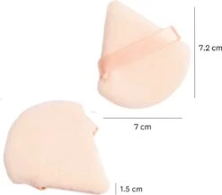 Merkloos Powder Puff Driehoek - Powder Puff - Beauty Blender - Powder Puff Triangle - 5 Stuks - Perzik 14 Merkloos Powder Puff Driehoek - Powder Puff - Beauty Blender - Powder Puff Triangle - 5 Stuks - Perzik -Modecosmetica Winkel 1200x1052 5