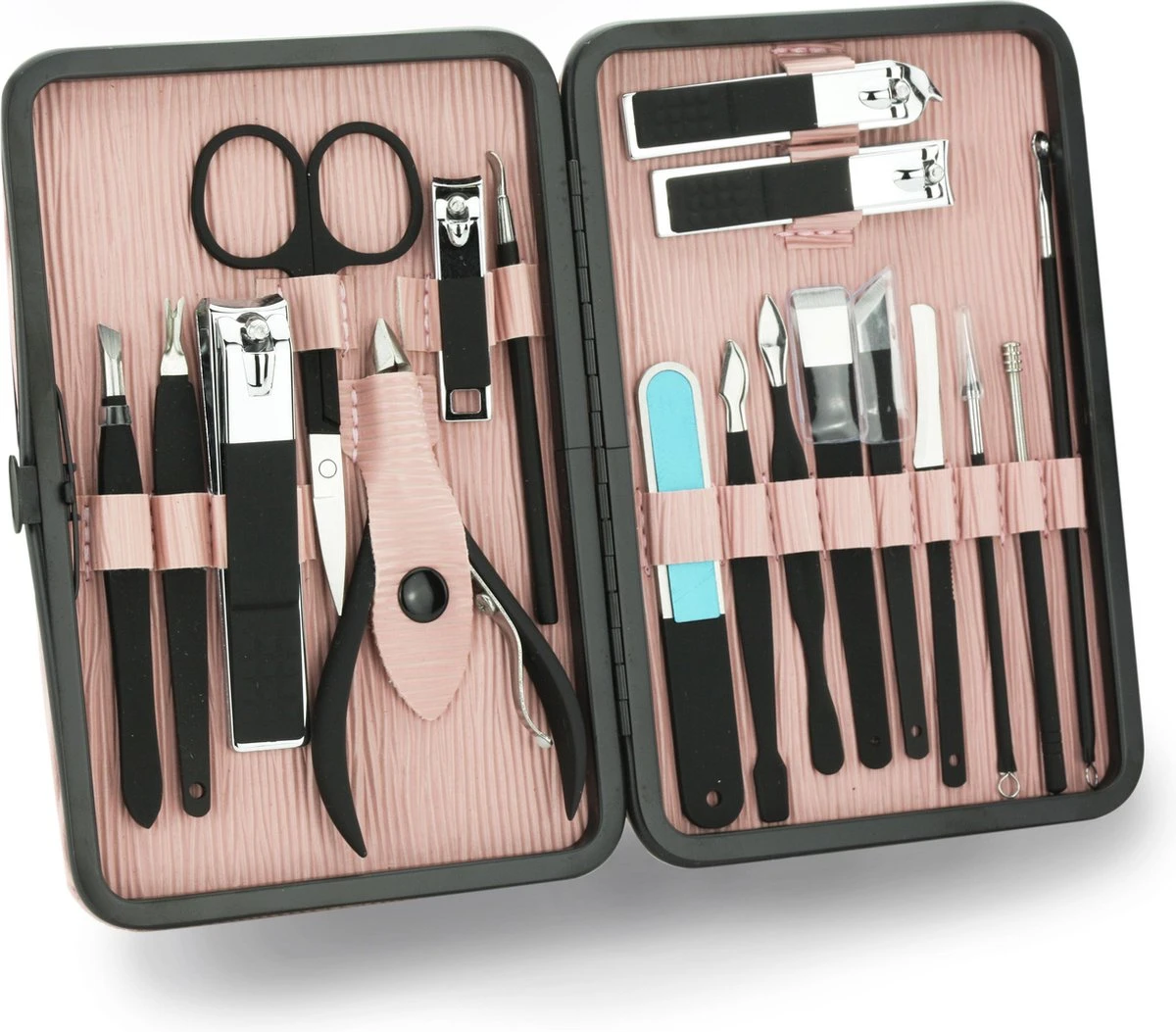 ATV PERFECTUM Luxe Manicure Pedicure & Gezichtsverzorging Set – 18 Delig – Inclusief Leren Opbergetui 8 ATV PERFECTUM Luxe Manicure Pedicure & Gezichtsverzorging Set – 18 Delig – Inclusief Leren Opbergetui - Image 6