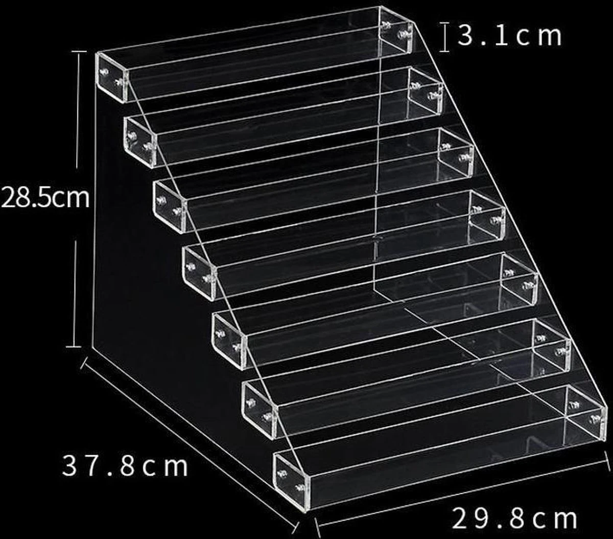 Nagellak Display / Multifunctionele Organizer 7 Lagen | Nagellak Rek | Make-up En Nagellak Standaard | Nagellak Organizer - Nagellak Houder - Nagellak Opbergen 4 Nagellak Display / Multifunctionele Organizer 7 Lagen | Nagellak Rek | Make-up En Nagellak Standaard | Nagellak Organizer - Nagellak Houder - Nagellak Opbergen - Image 2