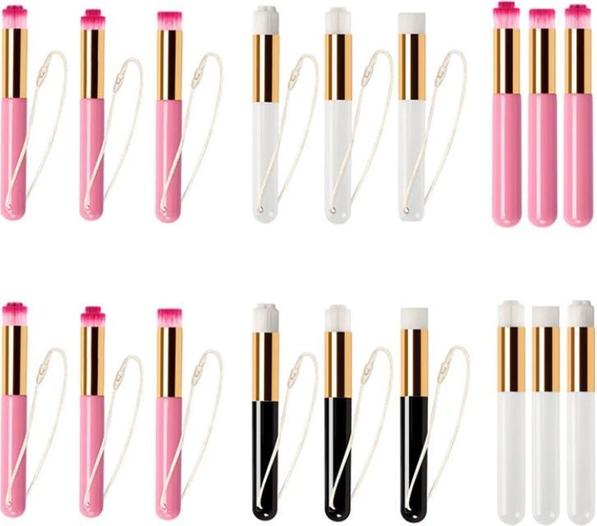 Wimper Reinigingsborstel - Wit - Extensions Applicator - Wimperreiniging - Wenkbrauw Verwijderen - Huidverzorging - Makeup Tool - Wenkbrauwborstel - Wimperextensions - Cleansing Brush - Make Up Cleaning Brush - Lash Foam Borstel - Gezicht Reiniging 5 Wimper Reinigingsborstel - Wit - Extensions Applicator - Wimperreiniging - Wenkbrauw Verwijderen - Huidverzorging - Makeup Tool - Wenkbrauwborstel - Wimperextensions - Cleansing Brush - Make Up Cleaning Brush - Lash Foam Borstel - Gezicht Reiniging - Image 3