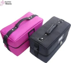 Beautycase / Beautykoffer / Trolley Roze Kleur Van Functioneel Om Alle Beautygereedschappen Overzichtelijk Op Te Bergen - Kapper - Tattoo - Nagel - Visagie - Make-up - Cosmetica - Schmink - Beauty Case / Beauty Koffer | Kappers BeautyCase -Modecosmetica Winkel 1200x1060 3