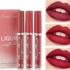 Lippenstift - Lippenstift Langhoudend - Matte Lippenstift - Set Van 3 - Vloeibare Lippenstif 2 Lippenstift - Lippenstift Langhoudend - Matte Lippenstift - Set Van 3 - Vloeibare Lippenstif -Modecosmetica Winkel 1200x1061 1