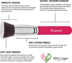 Foundation Borstel Roze - Lamora - Make-Up Kwast -Modecosmetica Winkel 1200x1063 8