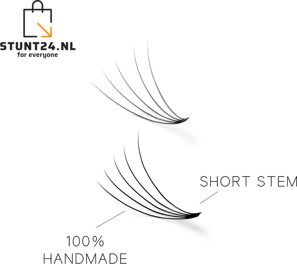 5D Wimperextensions - 5D Premade Fans - 9mm 0.10 D-krul - Natuurlijke Wimperextensions 4 5D Wimperextensions - 5D Premade Fans - 9mm 0.10 D-krul - Natuurlijke Wimperextensions - Image 2