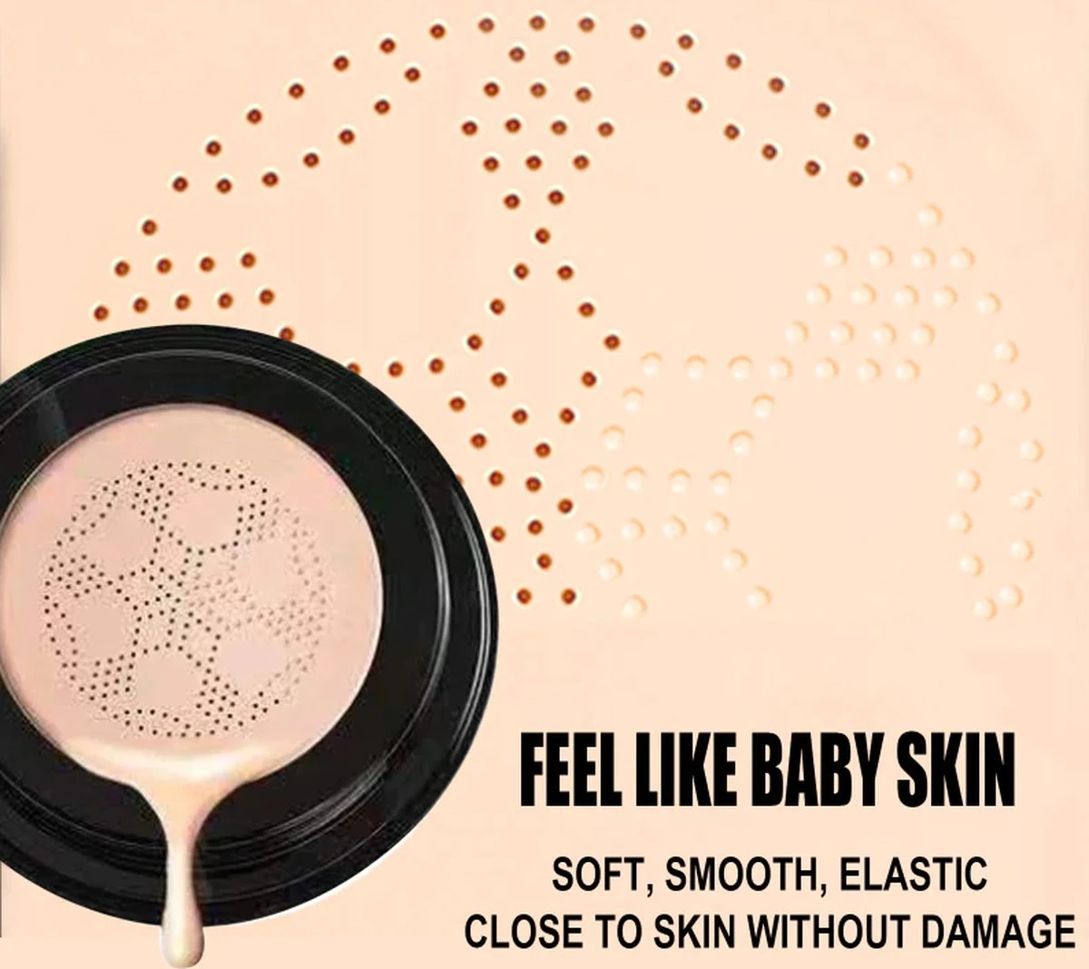 EELHOE - Moisture Cushion - Hydraterende Foundation Met Paddestoel Spons - Crème Basis - Gezicht Make-Up 5 EELHOE - Moisture Cushion - Hydraterende Foundation Met Paddestoel Spons - Crème Basis - Gezicht Make-Up - Image 3