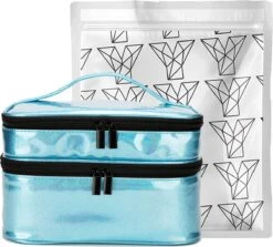 YONO Nagellak Tas - Nagelkoffer Beautycase - Cosmetica Koffer - Manicure Organizer - Blauw 11 YONO Nagellak Tas - Nagelkoffer Beautycase - Cosmetica Koffer - Manicure Organizer - Blauw -Modecosmetica Winkel 1200x1082 3