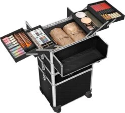 XXL PRO Visagie Beauty Case Koffer Trolley - Nagelkoffer Op Wielen Voor Makeup Of Cosmetica - Grote Uitklapbare Opbergsysteem Nagel Styliste Kapster - Zwart 13 XXL PRO Visagie Beauty Case Koffer Trolley - Nagelkoffer Op Wielen Voor Makeup Of Cosmetica - Grote Uitklapbare Opbergsysteem Nagel Styliste Kapster - Zwart -Modecosmetica Winkel 1200x1090 10