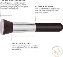 Evvie Set Van 10 Make-up Kwasten Kabuki - Zwart-Zilver 19 Evvie Set Van 10 Make-up Kwasten Kabuki - Zwart-Zilver -Modecosmetica Winkel 1200x1090 9