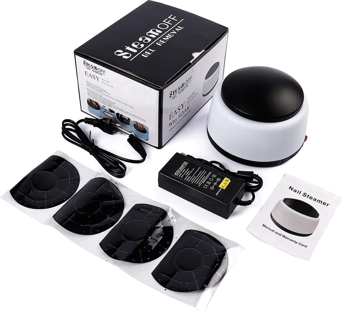 Nagellak Verwijderen Via Stoom - Nagellak Verwijderaar - Nagellakverwijderaar - Schone Nagels - Hygiene - Persoonlijke Verzorging - Vrouwen - Hand Verzorging - Nagellak Remover - Manicure - Pedicure - Nagel Studio - Nagel Art - Nail Art - Wit 5 Nagellak Verwijderen Via Stoom - Nagellak Verwijderaar - Nagellakverwijderaar - Schone Nagels - Hygiene - Persoonlijke Verzorging - Vrouwen - Hand Verzorging - Nagellak Remover - Manicure - Pedicure - Nagel Studio - Nagel Art - Nail Art - Wit - Image 3