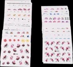 Pakket Van 50 Vellen Met Water Transfer Stickers / Decals - Sparkolia Nagel Styling - Nail Art Velletjes - Nagelstickers 22 Pakket Van 50 Vellen Met Water Transfer Stickers / Decals - Sparkolia Nagel Styling - Nail Art Velletjes - Nagelstickers -Modecosmetica Winkel 1200x1095 1