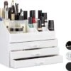 Relaxdays Make-up Organizer Klein - Stapelbaar - Sieradendoosje - Cosmetica - Opbergbox - Wit 1 Relaxdays Make-up Organizer Klein - Stapelbaar - Sieradendoosje - Cosmetica - Opbergbox - Wit -Modecosmetica Winkel 1200x1095 14