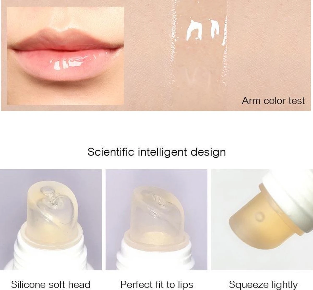 Karité SOS Lip Plumping Gloss - Lip Plumper - Vollere Lippen - Collageen - Argan Olie - Gehydrateerde Lippen - Lipgloss 4 Karité SOS Lip Plumping Gloss - Lip Plumper - Vollere Lippen - Collageen - Argan Olie - Gehydrateerde Lippen - Lipgloss - Image 2