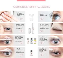 Merkloos Upgraded Wimper Lifting Set - Lash Lift Kit- Lashlift - Extra Uitgebreide Editie - 45 Delig -Modecosmetica Winkel 1200x1116 1