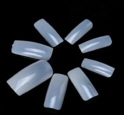 Merkloos 100 Nageltips Naturel - Kunstnagels Nepnagels Set Van 100 Stuks Diverse Maten -Modecosmetica Winkel 1200x1119 1