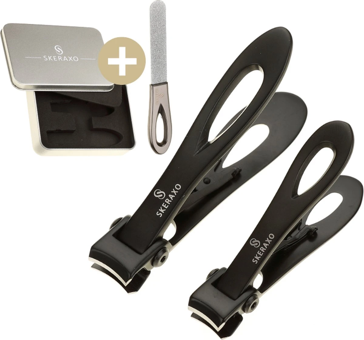 Skeraxo Nagelknipper Tegen Kalknagels – Nagelset Met Nagelvijl – Nageltang - Teennagelknipper 3 Skeraxo Nagelknipper Tegen Kalknagels – Nagelset Met Nagelvijl – Nageltang - Teennagelknipper