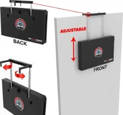 360 ° Graden Spiegel - SELF Cut Mirror System - DRIE Zijspiegel Voor Zelfknippend Haar Met In Hoogte Verstelbare Telescopische Haken (360 Spiegels Met LED-verlichting) (Slechts 360 Spiegels) -Modecosmetica Winkel 1200x1121 6