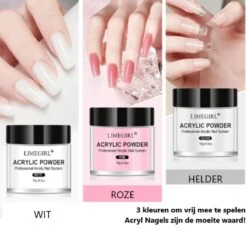 Professionele Acryl Nagels Starterpakket - Kunstnagels - Dipping Powder - Nail Art - Crystal Poeder - Gellak Starterspakket 9 Professionele Acryl Nagels Starterpakket - Kunstnagels - Dipping Powder - Nail Art - Crystal Poeder - Gellak Starterspakket -Modecosmetica Winkel 1200x1123