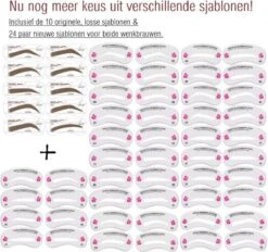 Merkloos Wenkbrauw Stempel – Brow Stamp – Stempelset – Make Up – Bruin – Incl. 34 Sjablonen – Incl. Wenkbrauw Borstel – Waterproof - Herbruikbaar - Cadeau Voor Haar 13 Merkloos Wenkbrauw Stempel – Brow Stamp – Stempelset – Make Up – Bruin – Incl. 34 Sjablonen – Incl. Wenkbrauw Borstel – Waterproof - Herbruikbaar - Cadeau Voor Haar -Modecosmetica Winkel 1200x1128 8