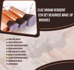Luxe Make Up Kwasten Set - Make Up Brush - Oogschaduw – Beauty - Foundation Kwast - Poederkwast - Brush - Make Up - Cosmetica - Kwasten Set – Make Up Etui - Make Up Penselen Set – Make Up Set 21 Luxe Make Up Kwasten Set - Make Up Brush - Oogschaduw – Beauty - Foundation Kwast - Poederkwast - Brush - Make Up - Cosmetica - Kwasten Set – Make Up Etui - Make Up Penselen Set – Make Up Set -Modecosmetica Winkel 1200x1132 12