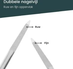 7-Delige Pedicure Set - Nagelverzorging - Nagelset Starterset - Ingegroeide Teennagel - Kalknagelproducten - Pedicuresets - RVS -Modecosmetica Winkel 1200x1132 6