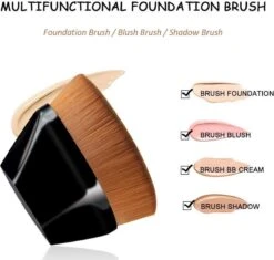 Garpex® Blush Foundation Brush - Make Up Borstel - Powder Brush - Make-up Kwast - Magic Face Brush - Concealer 16 Garpex® Blush Foundation Brush - Make Up Borstel - Powder Brush - Make-up Kwast - Magic Face Brush - Concealer -Modecosmetica Winkel 1200x1140 16