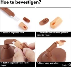 Oefenhand Voor Nagels – Nail Trainer Vinger – All-in-1 Set – Incl. 80 Kunstnagels – Nail Art – Nagel Set – Nail Trainer Hand 24 Oefenhand Voor Nagels – Nail Trainer Vinger – All-in-1 Set – Incl. 80 Kunstnagels – Nail Art – Nagel Set – Nail Trainer Hand -Modecosmetica Winkel 1200x1141 1