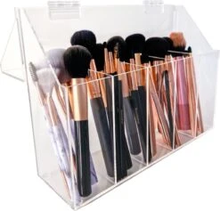 Make Up Kwasten Opbergen | Make Up Organizer | Make Up Borstels Organizer | Brush Holder Met Klep -Modecosmetica Winkel 1200x1150 17