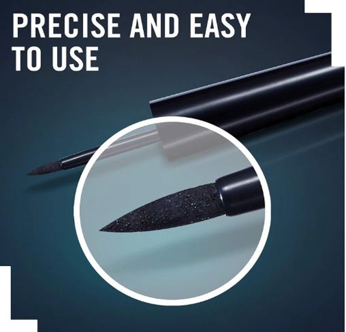 Rimmel London Exaggerate Eyeliner - 01 Black 5 Rimmel London Exaggerate Eyeliner - 01 Black - Image 3