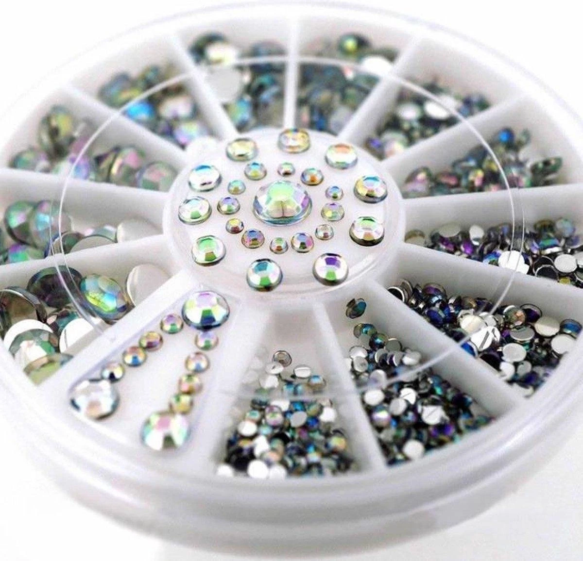 LOUZIR Nagel Diamantjes - Hotfix Rhinestones - 3D Diamond Nail Art Steentjes Set - Carrousel -Strass Nagel - Nagel Decoratie 5 LOUZIR Nagel Diamantjes - Hotfix Rhinestones - 3D Diamond Nail Art Steentjes Set - Carrousel -Strass Nagel - Nagel Decoratie - Image 3