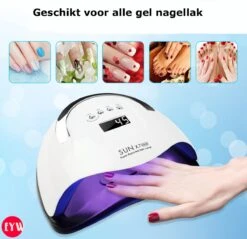 Nageldroger - Nageldrogers - 80 Watt UV LED Lamp Nagels - 45 Leds - Nagellak Droger - UV LED Lamp - Nagellamp - Nail Dryer - Nageldroger Voor Gel Nagellak - Gewone Nagellak - Wit 16 Nageldroger - Nageldrogers - 80 Watt UV LED Lamp Nagels - 45 Leds - Nagellak Droger - UV LED Lamp - Nagellamp - Nail Dryer - Nageldroger Voor Gel Nagellak - Gewone Nagellak - Wit -Modecosmetica Winkel 1200x1160 3