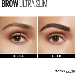Maybelline Brow Ultra Slim Wenkbrauwpotlood - Medium Brown -Modecosmetica Winkel 1200x1163 11