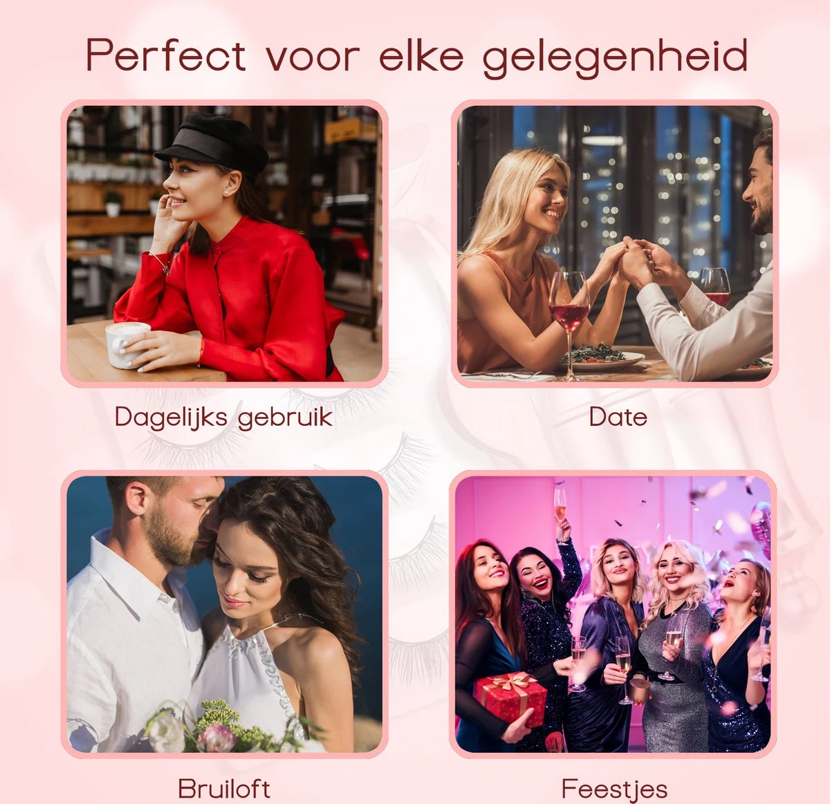 Merkloos La Liva Magnetische Wimpers - Inclusief Eyeliner En Wimper Pincet - 5 Magneetjes - Wimperextentions - Wimperlifting Set - Lash Lift 6 Merkloos La Liva Magnetische Wimpers - Inclusief Eyeliner En Wimper Pincet - 5 Magneetjes - Wimperextentions - Wimperlifting Set - Lash Lift - Image 4