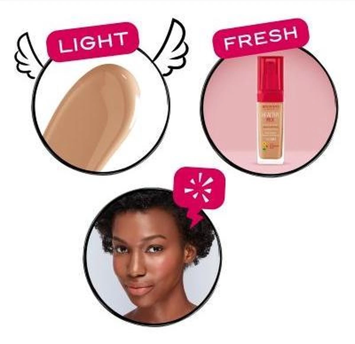 Bourjois Healthy Mix BB Cream Anti Fatigue - 03 Dark Beige 10 Bourjois Healthy Mix BB Cream Anti Fatigue - 03 Dark Beige - Image 8