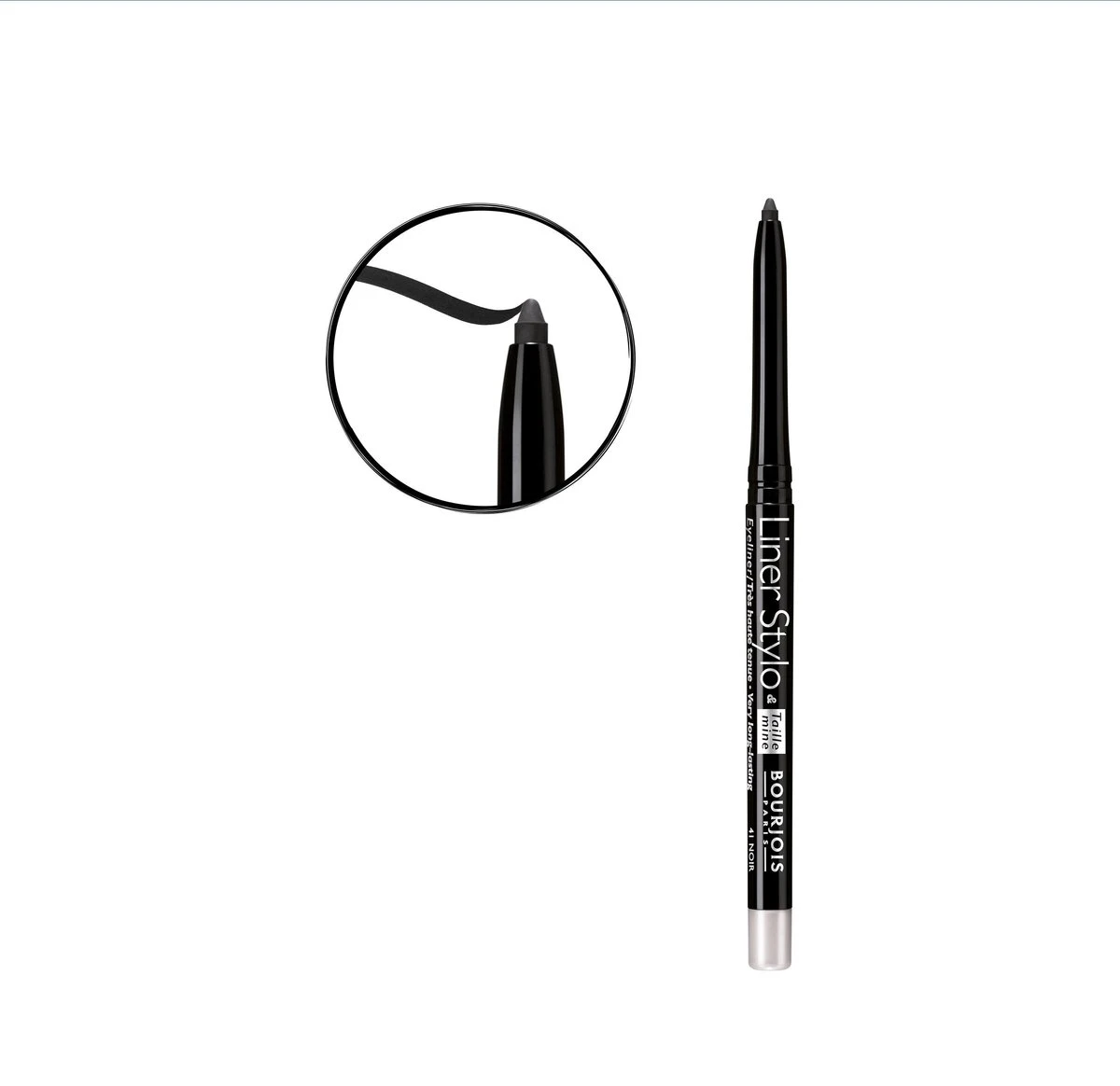 Bourjois - Liner Stylo Retractable Eye Pencil 0.28 G 41 Noir - 5 Bourjois - Liner Stylo Retractable Eye Pencil 0.28 G 41 Noir - - Image 3